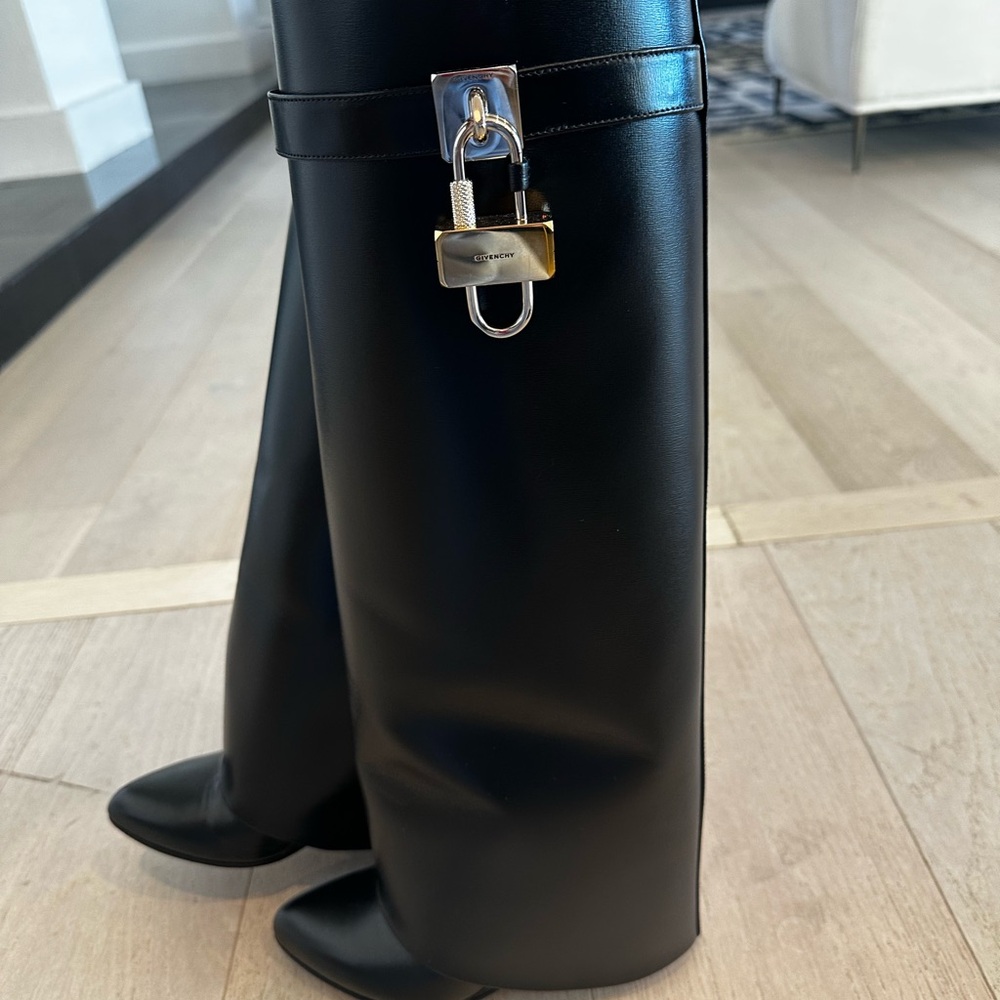 Givenchy Shark Lock Boots-SZ 7 - Picture 4 of 12